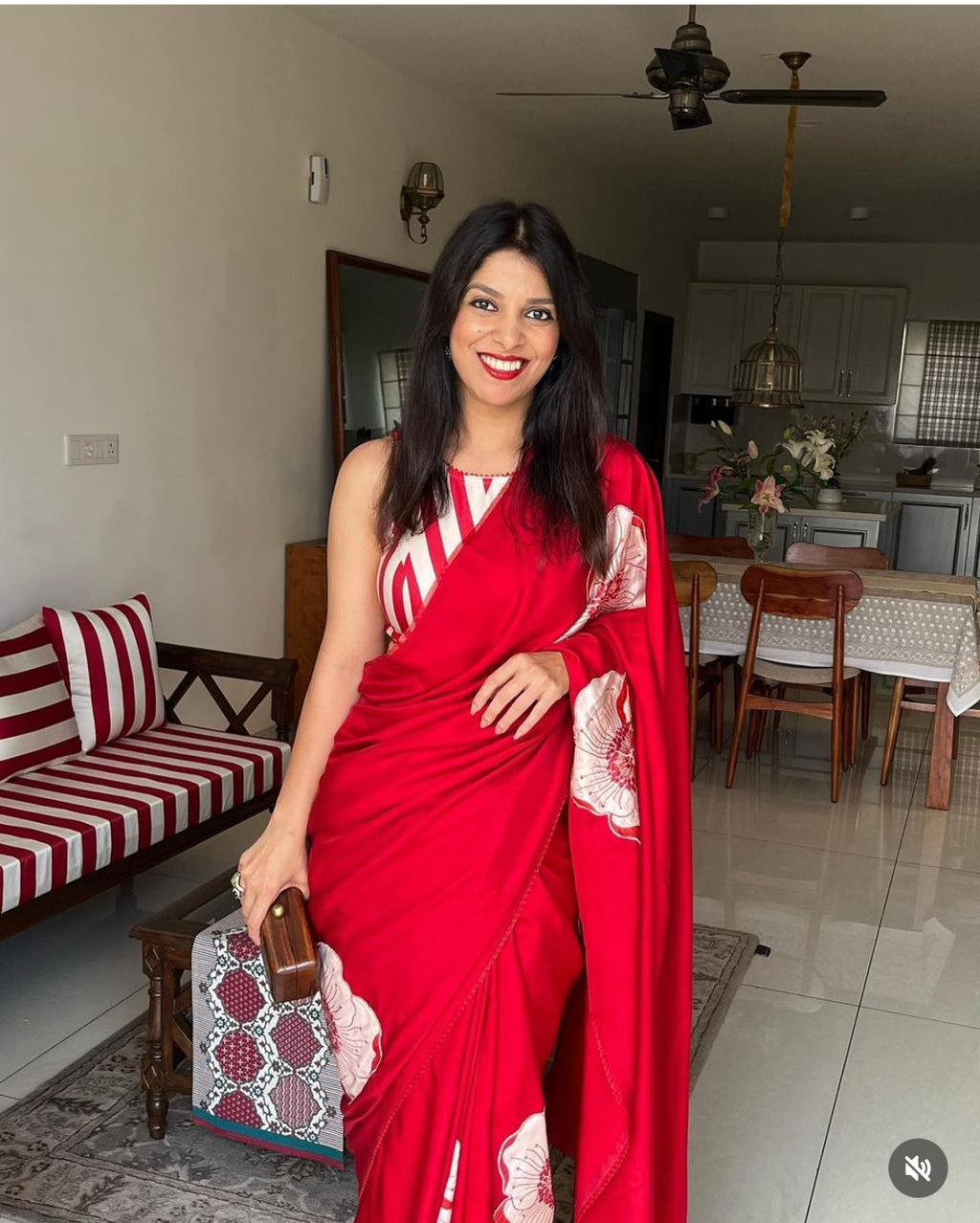 Classic Red Designer Saree | Soft Fabric Festive & Wedding Wear Saree