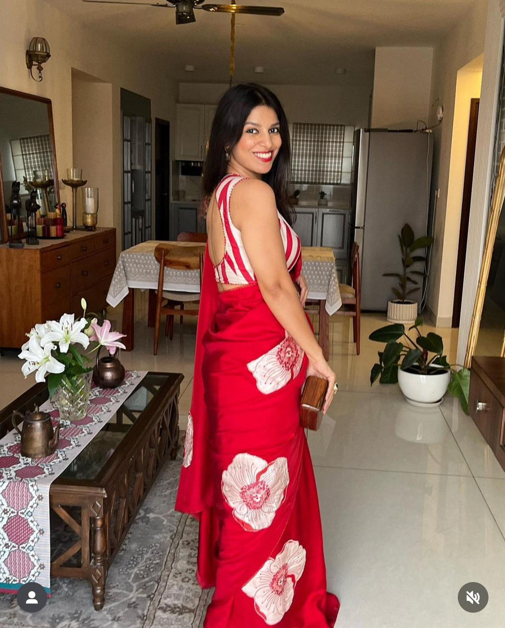 Classic Red Designer Saree | Soft Fabric Festive & Wedding Wear Saree