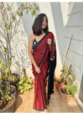 Women’s Stylish Maroon Designer Saree  Party, Festival & Occasion Wear